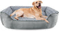 JOEJOY Rectangle Dog Bed for Large Medium Small Dogs by JOEJOY