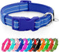 azuza Reflective Dog Collar, Soft Neoprene Padded Pet Collar by azuza