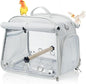 Small Bird Carrier Bag, Portable Travel Parrot Parakeet Carrier Cage by GREGCE