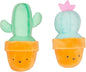 Pearhead Prickly Plants Cat Toy Set, Cute Catnip Toys, Plush Cactus Interactive by Pearhead