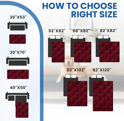 Waterproof Dog Bed Cover Pet Blanket, Soft Couch Cover - Image 4