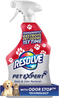 Resolve Pet Expert Stain and Odor Remover, Carpet Cleaner, Pet Stain and Odor by Resolve