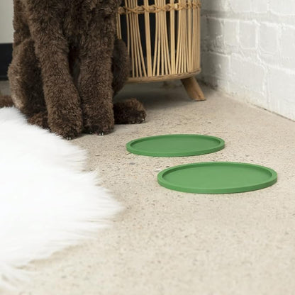 Waggo Habit Silicone Dog Placemat – Set of 2 Modern Heavyweight Silicone Dog - Image 5