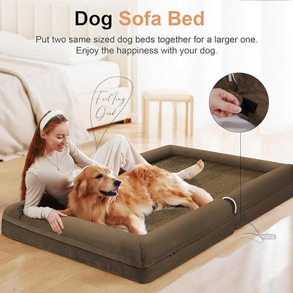 Large Dog Bed Orthopedic Washable: Extra Large Sized Beds - Image 3