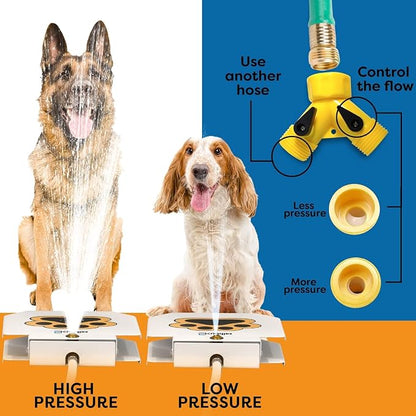 Scuddles Dog Sprinkler, Paw Activated Water Fountain, Outdoor Dog Water - Image 6