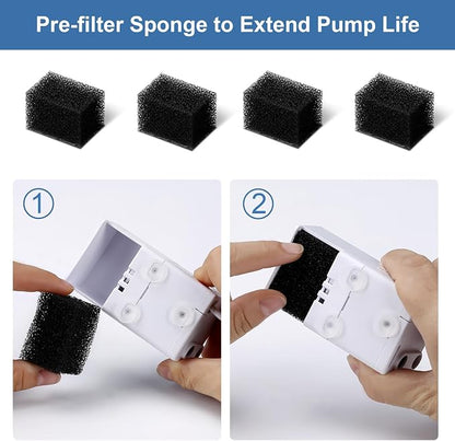 8 Pcs Cat Fountain Replacement Filters - Image 6