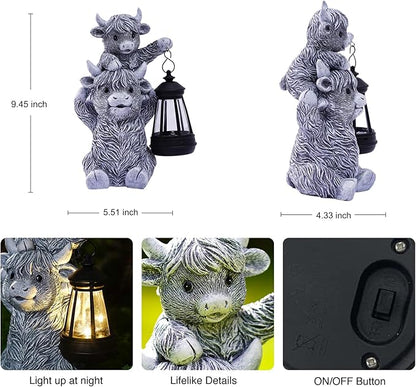 Goodeco 9.5 Inch Highland Cow - Image 2