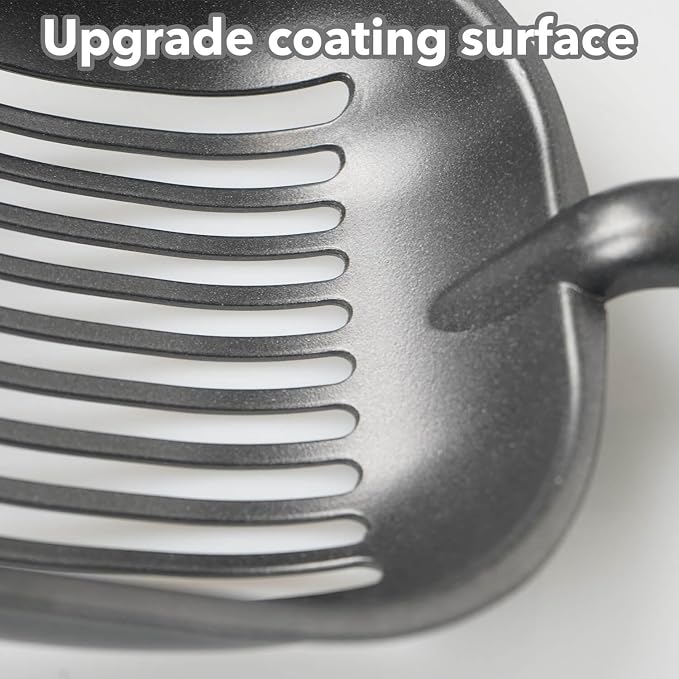 Cat Litter Scoop, Kitty Metal Scooper, Aluminum Alloy Sifter, Kitten Pooper - Image 5