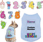 Custom Dog Birthday Shirt, Personalized Pet Apparel Print by Unknown