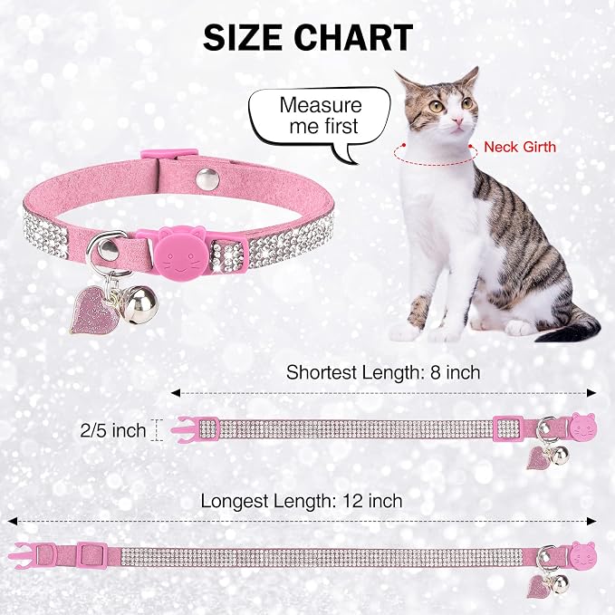 Rhinestone Cat Collar Breakaway - Image 5