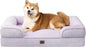 EHEYCIGA Orthopedic Dog Beds Large Sized Dog, Waterproof Memory Foam Pet Bed by EHEYCIGA