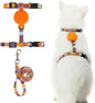 PUPTECK Adjustable Cat Harness and Leash Set Escape Proof Kitten Strap Collar by PUPTECK