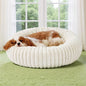 Bedsure ComfyFleece™ Donut Medium Dog Bed by BEDSURE