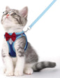 Cat Vest Harness and Leash Set for Walking, Escape Proof, Adjustable Kitten by NCMAMA