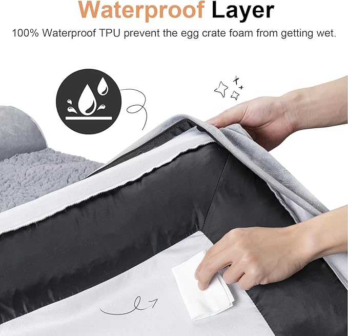 Large Dog Bed Orthopedic Washable: Extra Large Sized Beds - Image 4