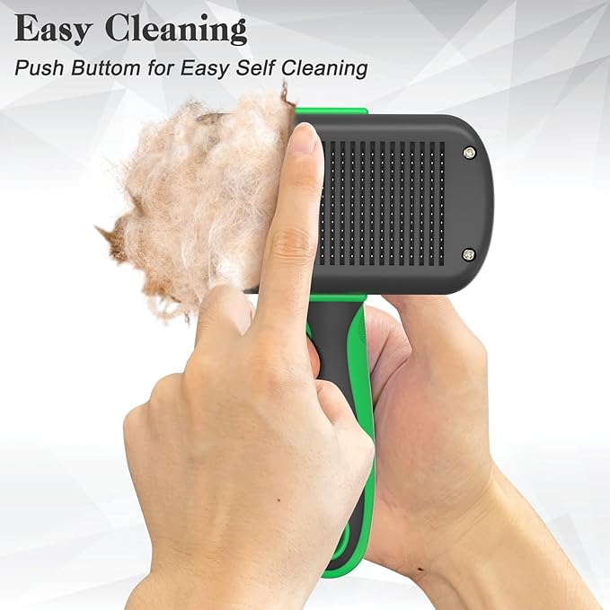 Self Cleaning Deshedding Brush for Dogs & Cats - Image 3