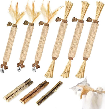 Tocirelo Catnip Toys Silvervine Sticks by Tocirelo