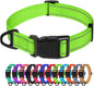 TagME Small Dog Collars, Adjustable Reflective Nylon Pet Collar by TagME