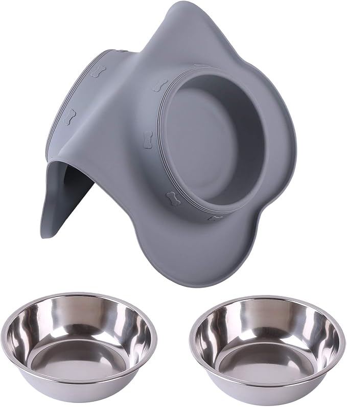 Hubulk Pet Dog Bowls 2 Stainless Steel Dog Bowl - Image 7