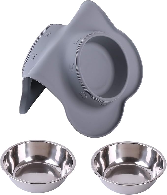 Hubulk Pet Dog Bowls 2 Stainless Steel Dog Bowl - Image 7
