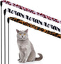 Sumind 3 Pieces Jungle Cat Wand Cat Teaser Charmer Interactive Fun Toys Wand by Sumind