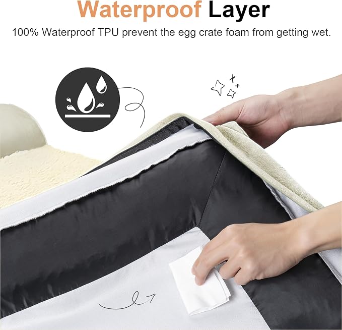 Large Dog Bed Orthopedic Washable: Extra Large Sized Beds - Image 4