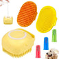 Comotech 6PCS Dog Bath Brush & Dog Toothbrush | Adjustable Handle Shampoo Brush by Comotech