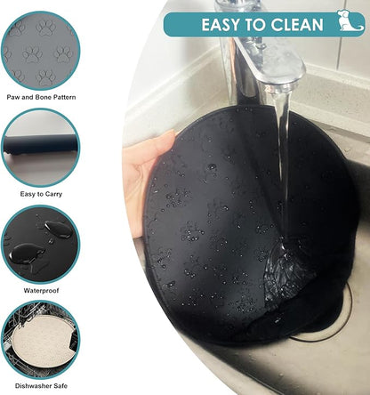 Dog Food Mat - Waterproof Silicone Cat Mat - Image 3