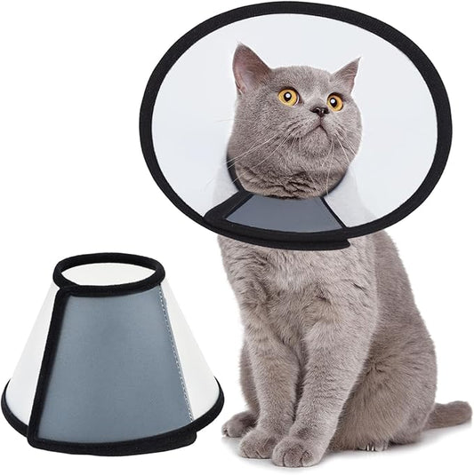 Vivifying Cat Cone, Adjustable Recovery Pet Cone, Three Sizes Lightweight by Vivifying