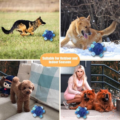 Dog Snuffle Ball-Interactive Puzzle Dog Toys Encourage Natural Foraging Skills - Image 6