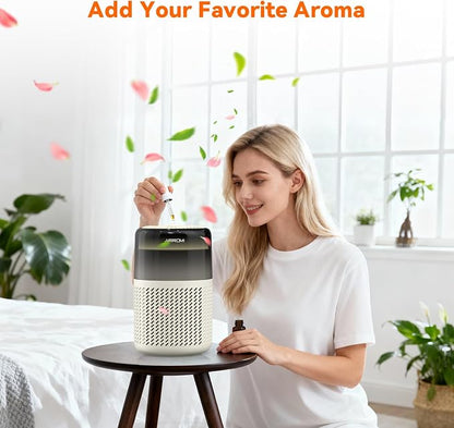 AIRROMI HEPA Air Purifier for Bedroom&Home, Pet Air Purifier for Home Pets - Image 6