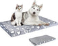 VANKEAN Dog Crate Mat Reversible Cool and Warm, Stylish Dog Bed by VANKEAN