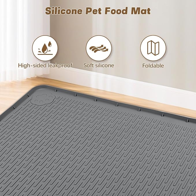 Cat Food Mat, Floor Protection - Image 3