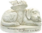 Bellaa Dog Statues 10 Inch Angel Wings Labrador Golden Retriever Puppy Pet by Bellaa