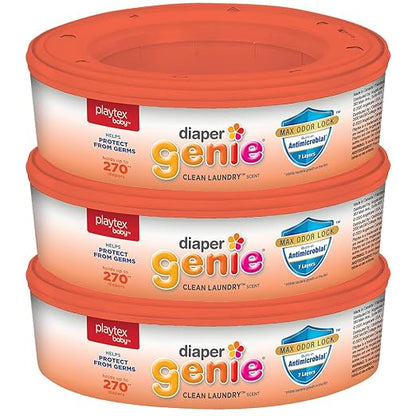 Diaper Genie Complete Pail | Includes 3 Refills that hold up to 810 - Image 4