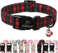 Christmas Dog Collar for Medium Dogs by Babolepet