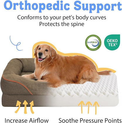 Washable Orthopedic Large Dog Bed - Image 2