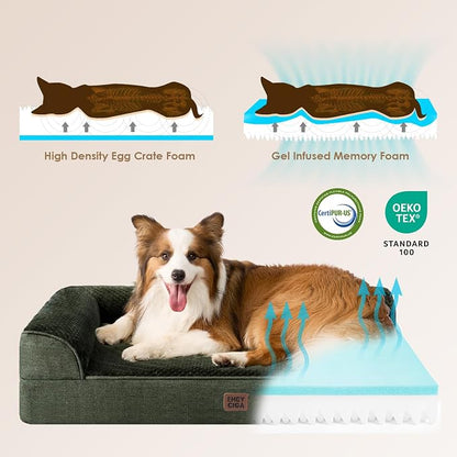 EHEYCIGA Extra Large Dog Bed Othorpedic, Memory Foam XL Dog Bed - Image 4