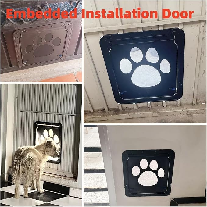 NAMSAN Dog Screen Door, Flap Opening 12 x 14 inches, Dog Door - Image 8