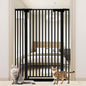 51'' Extra Tall Cat Gate for Doorways Hallways 30-40.9'' Wide, Pressure Mounted by Amibud