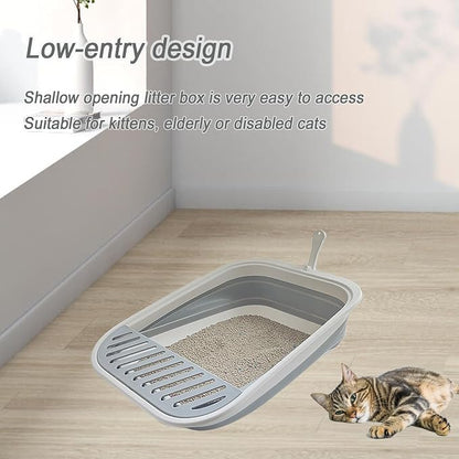 Collapsible Small Cat Litter Box - Image 3