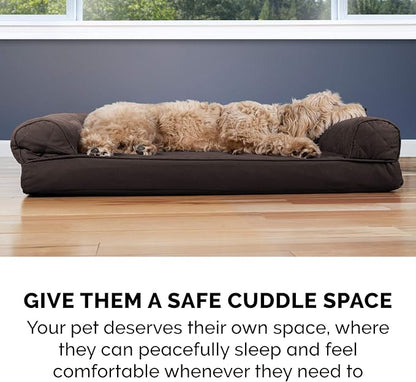 Furhaven Orthopedic Dog Bed for Large/Medium Dogs w/ Removable Bolsters & - Image 10