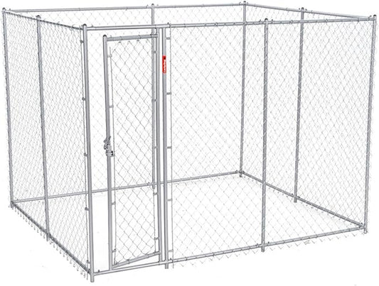 Lucky Dog 10' x 10' x 6' Heavy Duty Outdoor Welded Galvanized Steel Chain Link by LuckyDog