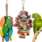 2 Pcs Large Bird Toys, Natural Corn Cob Parrot Chew Toy, Amazon Parrots by DBNESS