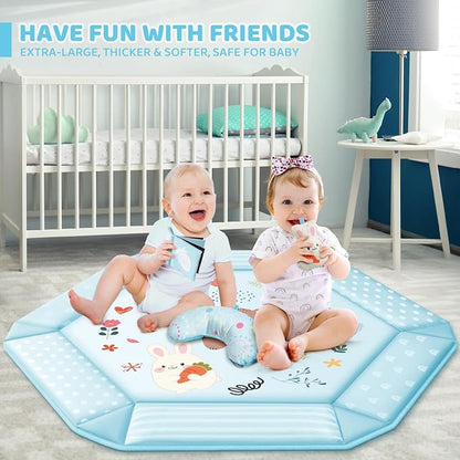 Baby Gym Play Mat, 8-in-1 Tummy Time Mat & Ball Pit - Image 4