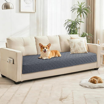 Waterproof Couch Covers for Pets, Waterproof Dog Bed Cover, Anti-Slip Soft Dog - Image 7