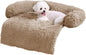 HACHIKITTY Calming Pet Sofa Bed Mat, Washable Plush Couch Cover, Furniture by HACHIKITTY