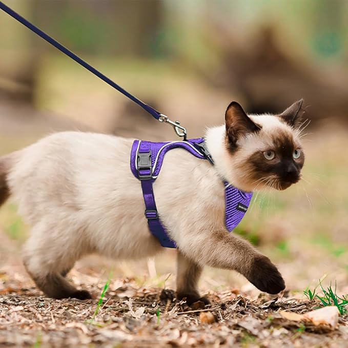 Cat Harness and Leash Set, Soft and Breathable Vest - Image 5