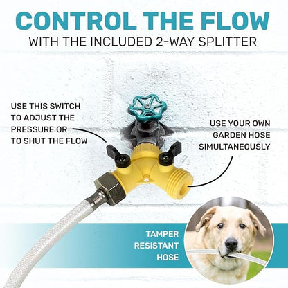 Scuddles Dog Sprinkler, Paw Activated Water Fountain, Outdoor Dog Water - Image 4
