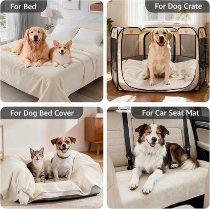 LOOBANI Waterproof Dog Blanket for Couch: Spill-Proof Puppy Blankets for Small - Image 4
